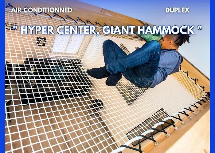 Apartmán Duplex : 300m, Clim, Netflix